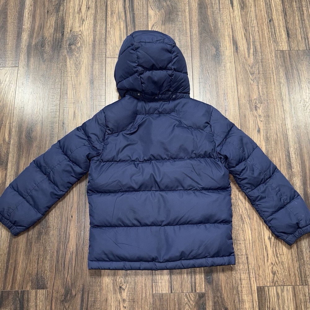 Polo Ralph Lauren Boys Youth Blue Down Puffer Jacket Coat Size Medium (10-12) - Picture 2 of 9